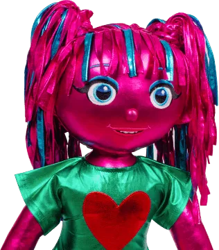 Edukacinė lėlės MiMi su palaidine Meilė