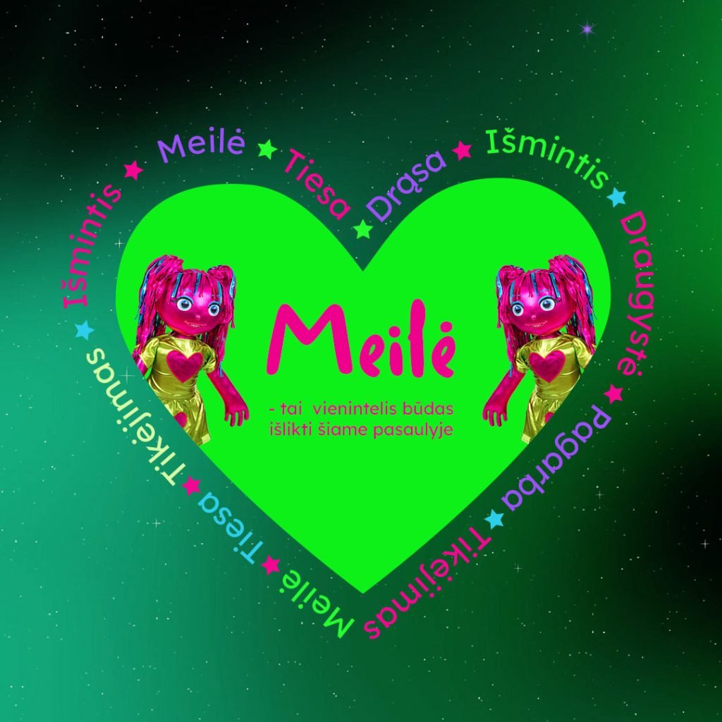 Edukacinės lėlės MiMi video dienoraštis - filmuko Meilė viršelis